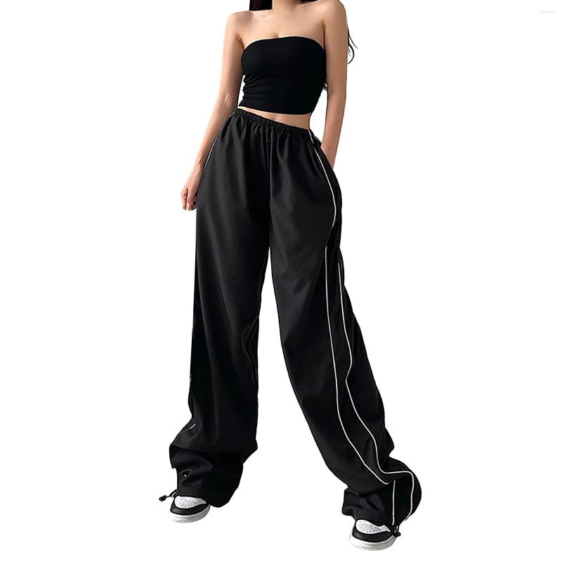 Women' Pants Women' Baggy Cargo Trousers Low Waist Jogging Bottoms Track Streetwear Wide Leg Elastic Casual Oversize, Black
Women' Pants Women' Baggy Cargo Trousers Low Waist Jogging Bottoms Track Streetwear Wide Leg Elastic Casual Oversize, Black