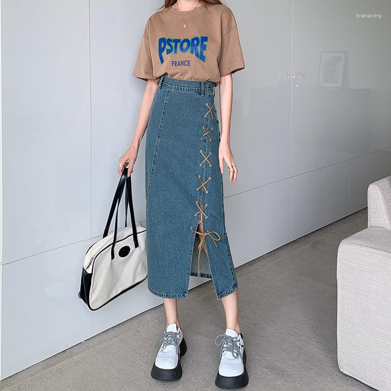 Skirts Denim Skirt With A Slit Korean Woman Fashion 2023 Women's Clothing Sexy Harajuku Clothes Y2k Streetwear 90s Modelutti, Blue
Skirts Denim Skirt With A Slit Korean Woman Fashion 2023 Women's Clothing Sexy Harajuku Clothes Y2k Streetwear 90s Modelutti, Blue