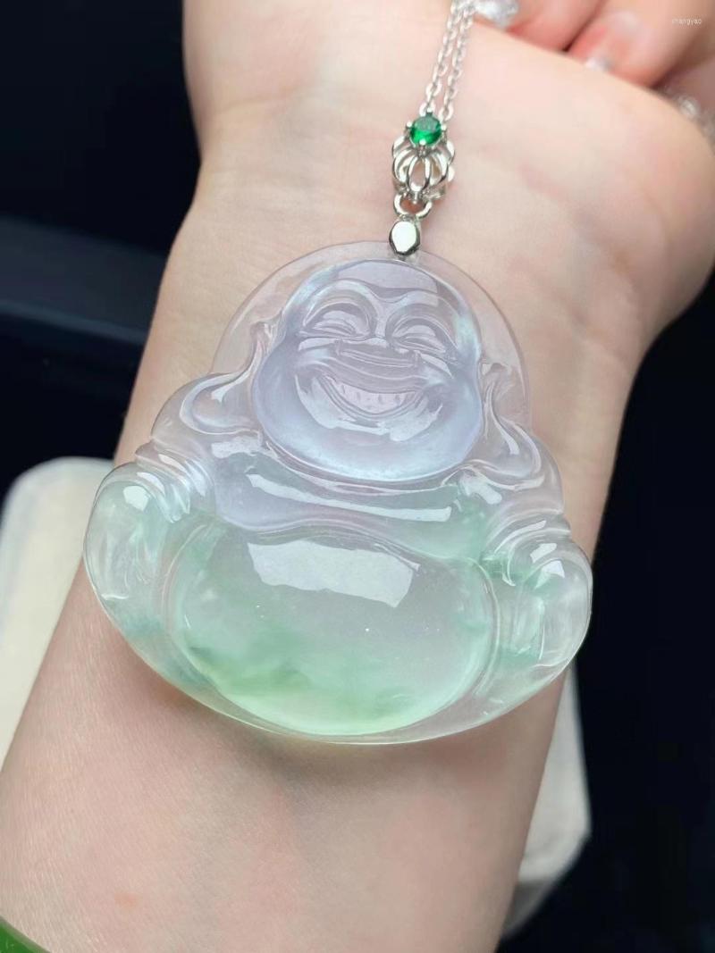Pendant Necklaces Natural Level A High Hand Carved Buddha Lucky Jade Necklace International Jadeite Fine Jewelry
Pendant Necklaces Natural Level A High Hand Carved Buddha Lucky Jade Necklace International Jadeite Fine Jewelry