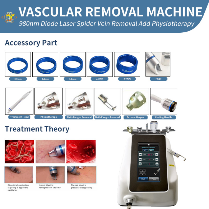 Slimming Machine 980Nm Diode Vascular Laser 5In1 Removal Spider Viens Removel Machine Salon Use
Slimming Machine 980Nm Diode Vascular Laser 5In1 Removal Spider Viens Removel Machine Salon Use