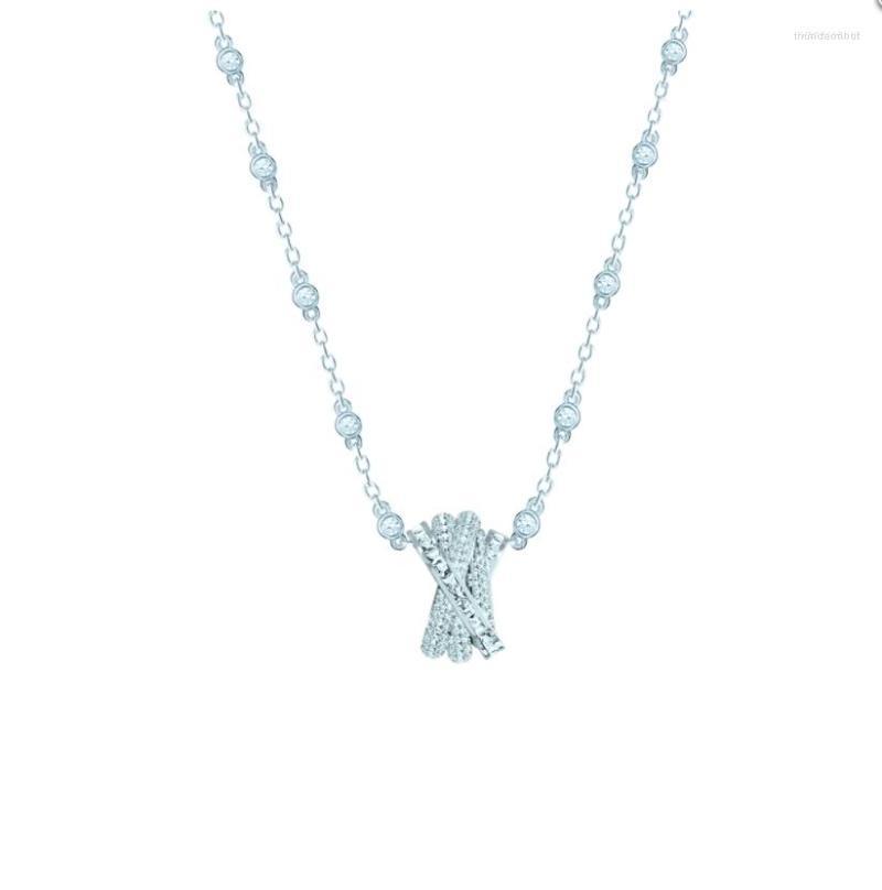 Chains 925 Sterling Silver Necklace WEAVE With Style Grisogonno