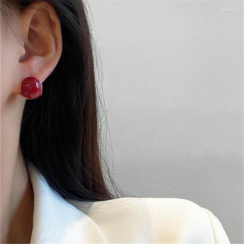 Hoop Earrings Exquisite Gold Color Wine Enamel Round Ball For Women Girls Luxury Fashion Pendients Jewelry Eh836
Hoop Earrings Exquisite Gold Color Wine Enamel Round Ball For Women Girls Luxury Fashion Pendients Jewelry Eh836