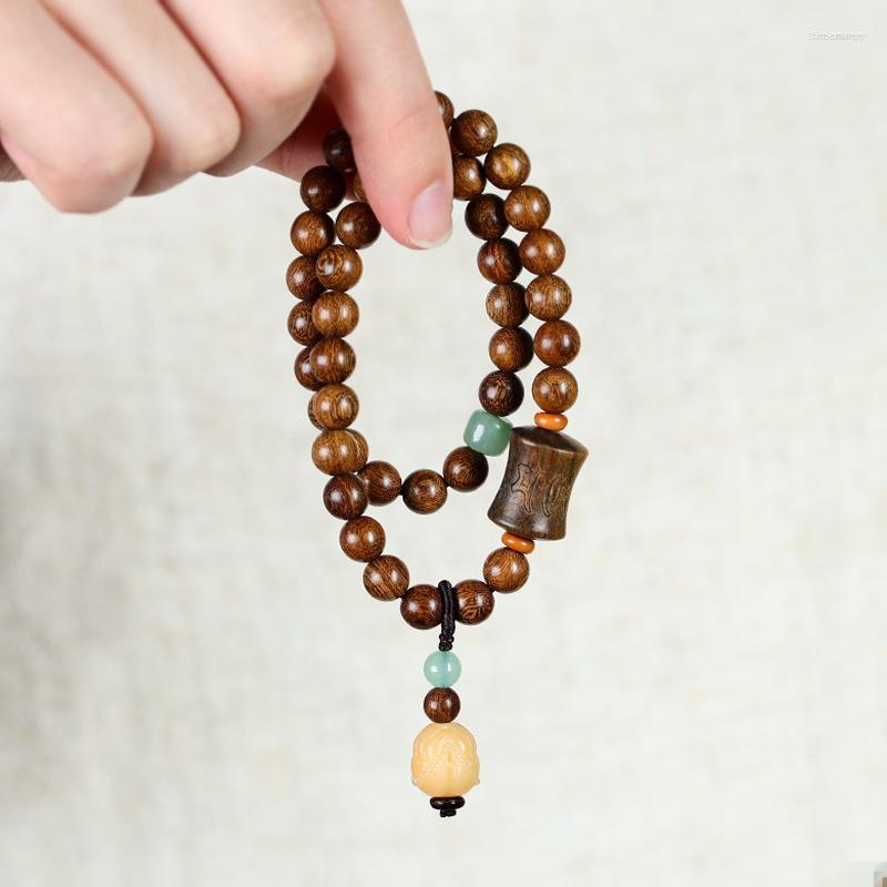 Strand Green Sandalwood DIY Six-character Maxim Double-loop Hand String Stationery Buddha Beads Bracelet Vintage Chinese Style
Strand Green Sandalwood DIY Six-character Maxim Double-loop Hand String Stationery Buddha Beads Bracelet Vintage Chinese Style