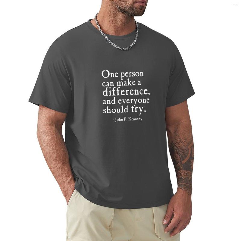 Men' Polos One Person Can Make A Difference. T-Shirt Vintage Clothes Man Mens, Black
Men' Polos One Person Can Make A Difference. T-Shirt Vintage Clothes Man Mens, Black