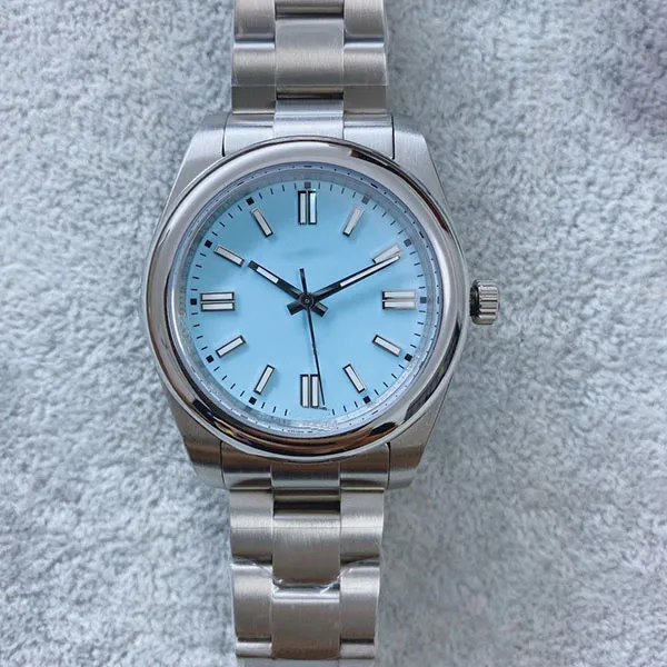 ST9 Steel Mens 41mm Sapphire Glass Watch Automatic Mechanical Outdoor Sports Baby Blue Dial Stainless Wristwatches MIX colors00
ST9 Steel Mens 41mm Sapphire Glass Watch Automatic Mechanical Outdoor Sports Baby Blue Dial Stainless Wristwatches MIX colors00