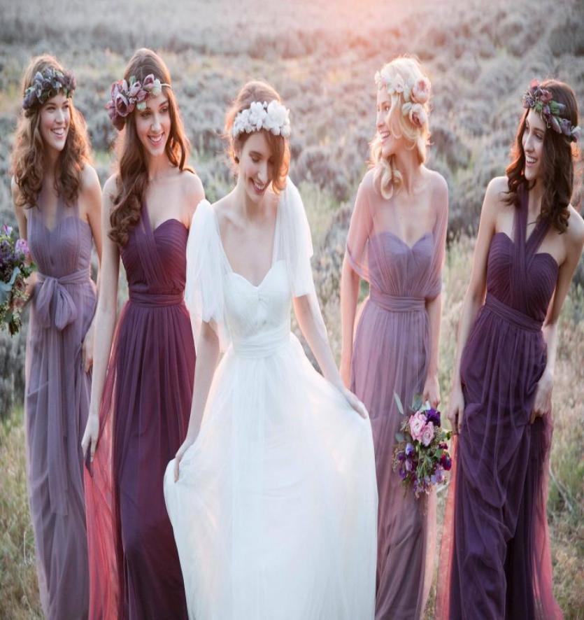 Soft Tulle Convertible Bridesmaid Dress Lace Up 2018 Floor Length Formal Dress Custom Made Drop 5412448
Soft Tulle Convertible Bridesmaid Dress Lace Up 2018 Floor Length Formal Dress Custom Made Drop 5412448
