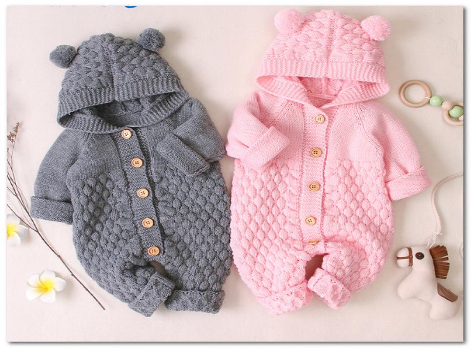 INS Baby boy romper infant girls pompon bear ear hooded long sleeve jumpsuits kids knitted sweater out wear clothes J03754377590, Gray
INS Baby boy romper infant girls pompon bear ear hooded long sleeve jumpsuits kids knitted sweater out wear clothes J03754377590, Gray