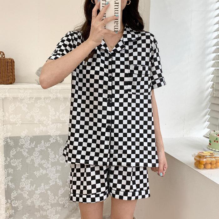 Women's Sleepwear Summer Women Girl Fashion Short Pajamas Sets Stylish Flowers Cool Home Clothes, 5001
Women's Sleepwear Summer Women Girl Fashion Short Pajamas Sets Stylish Flowers Cool Home Clothes, 5001