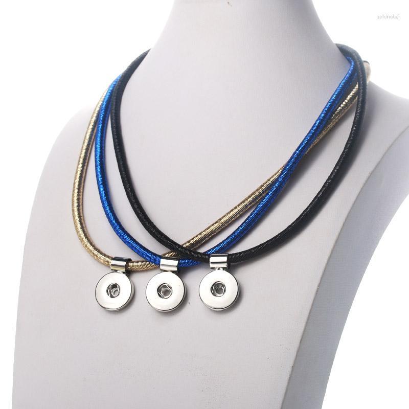 Pendant Necklaces Fashion Charm Rope Chain Necklace Snap Button Fit 18mm Buttons Women Jewelry Wholesale
Pendant Necklaces Fashion Charm Rope Chain Necklace Snap Button Fit 18mm Buttons Women Jewelry Wholesale