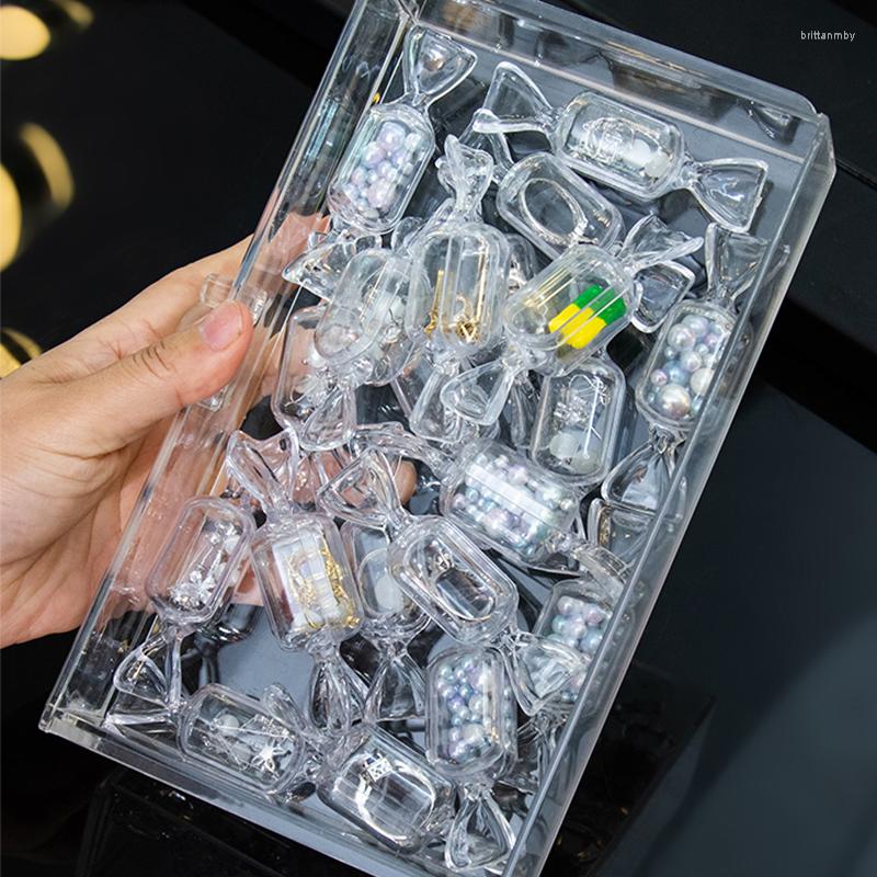 Jewelry Pouches 10Pcs Candy Shape Transparent Storage Box Earrings Rings Travel Portable Mini Organizer Decoration Gift
Jewelry Pouches 10Pcs Candy Shape Transparent Storage Box Earrings Rings Travel Portable Mini Organizer Decoration Gift