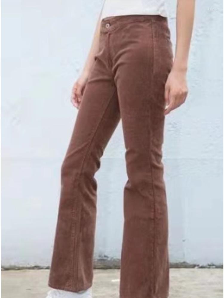 Women' Pants UNUTH Casual Women Brown Corduroy Trousers 2023 Autumn Fashion Ladies Female Flared
Women' Pants UNUTH Casual Women Brown Corduroy Trousers 2023 Autumn Fashion Ladies Female Flared