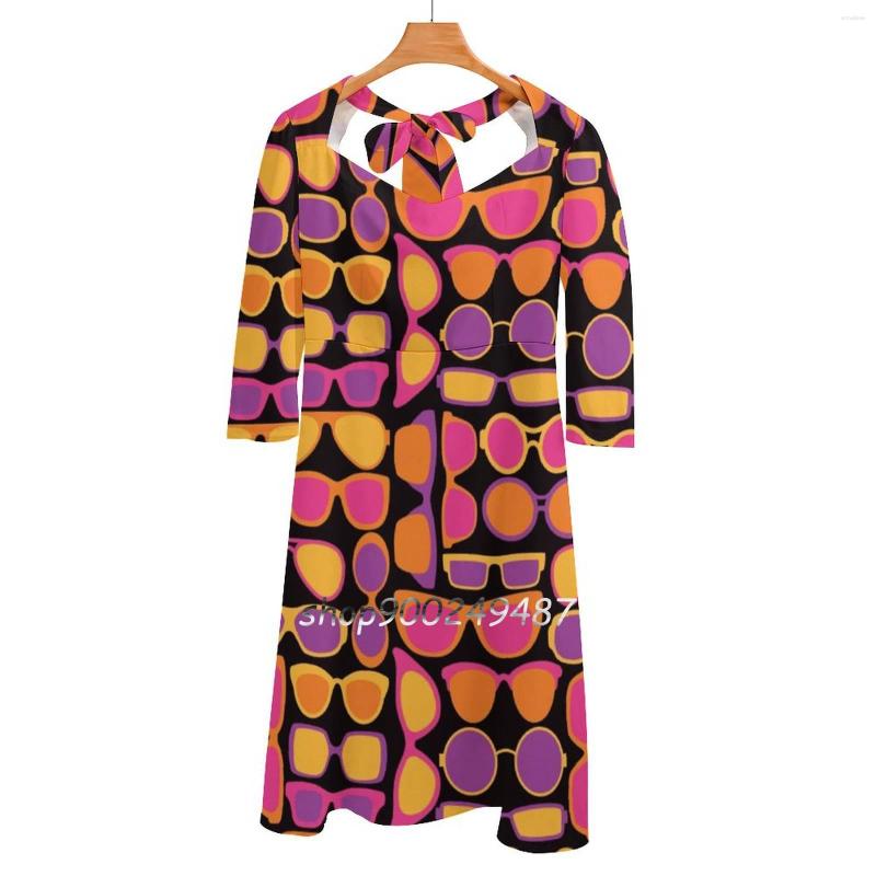 Casual Dresses Summer Sunglasses Square Neck Dress Cute Loose Print Elegant Beach Party Eyeglasses Glasses Frames, Nz016
Casual Dresses Summer Sunglasses Square Neck Dress Cute Loose Print Elegant Beach Party Eyeglasses Glasses Frames, Nz016