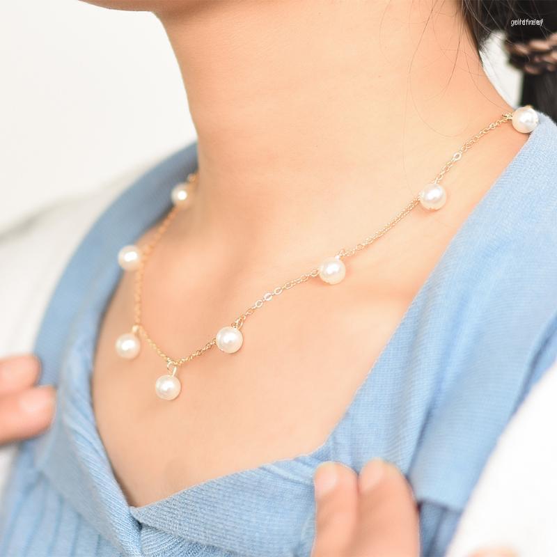Choker Chokers Crystal Pearls Pendant Gold Chain Necklace For Women Necklaces Collar Pearl Bead Charm Elegant Summer JewelryChokers Gord22
Choker Chokers Crystal Pearls Pendant Gold Chain Necklace For Women Necklaces Collar Pearl Bead Charm Elegant Summer JewelryChokers Gord22