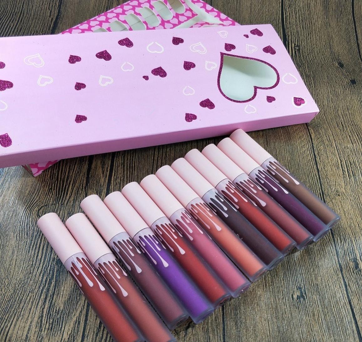 Makeup pink box netwt poids net 12011 fi oz 3225ml Brand Matte Lip Gloss maquillage make up lipgloss 12pcsset lipstick3659264, Mixed color
Makeup pink box netwt poids net 12011 fi oz 3225ml Brand Matte Lip Gloss maquillage make up lipgloss 12pcsset lipstick3659264, Mixed color