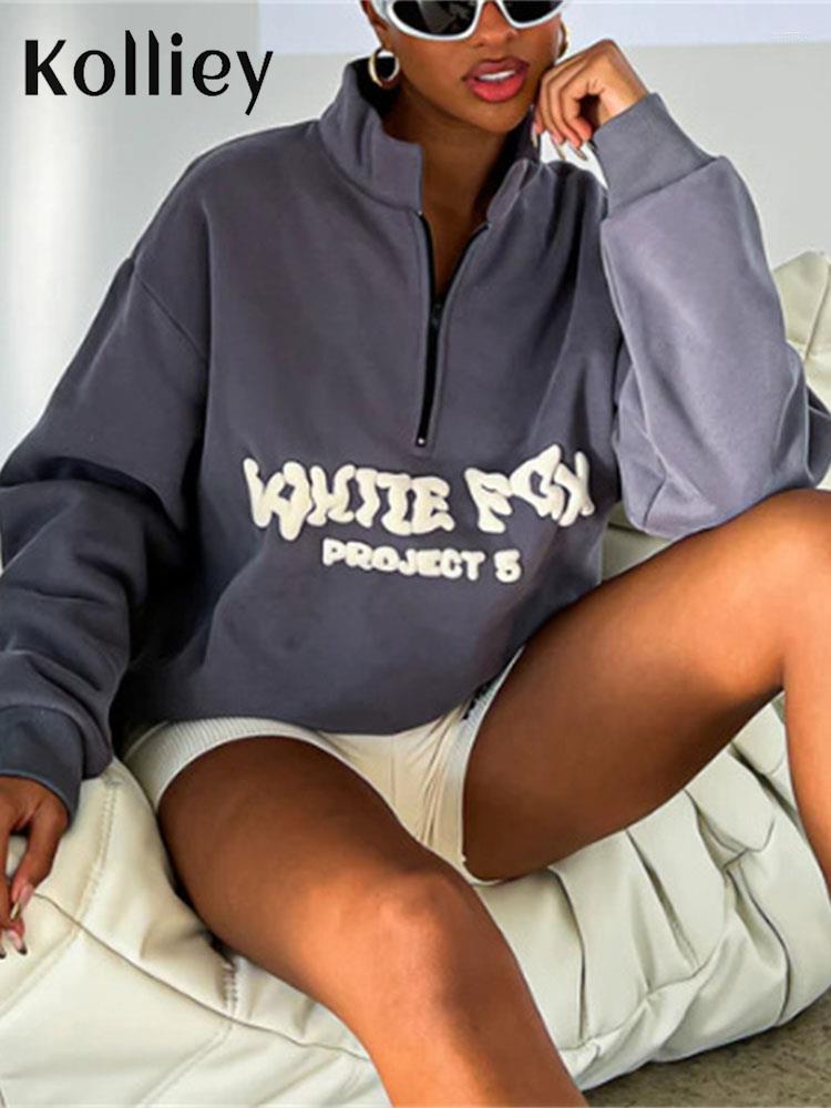 Women' Hoodies Kolliey Fall Black Loose Sweatshirts For Women Streetwear 2023 Turtleneck Long Sleeve Tops Ladies Casual Letter Print
Women' Hoodies Kolliey Fall Black Loose Sweatshirts For Women Streetwear 2023 Turtleneck Long Sleeve Tops Ladies Casual Letter Print