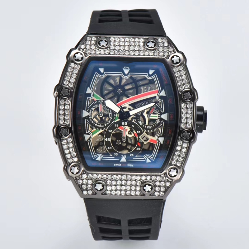 6-pin Fashion Brand Quartz Watches Men Women Waterproof Wrist Watch Men's Rubber candy color strap, 10
6-pin Fashion Brand Quartz Watches Men Women Waterproof Wrist Watch Men's Rubber candy color strap, 10