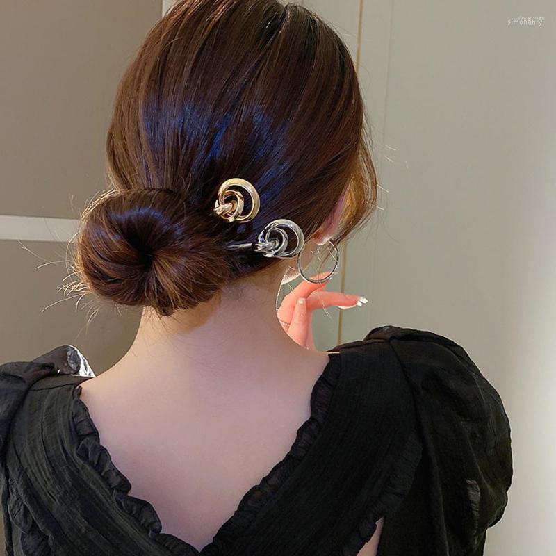 Hair Clips Vintage Circle Stick Chinese Hanfu Accessories For Women Metal Clasp Headpiece Bride Wedding Jewelry Chopsticks
Hair Clips Vintage Circle Stick Chinese Hanfu Accessories For Women Metal Clasp Headpiece Bride Wedding Jewelry Chopsticks