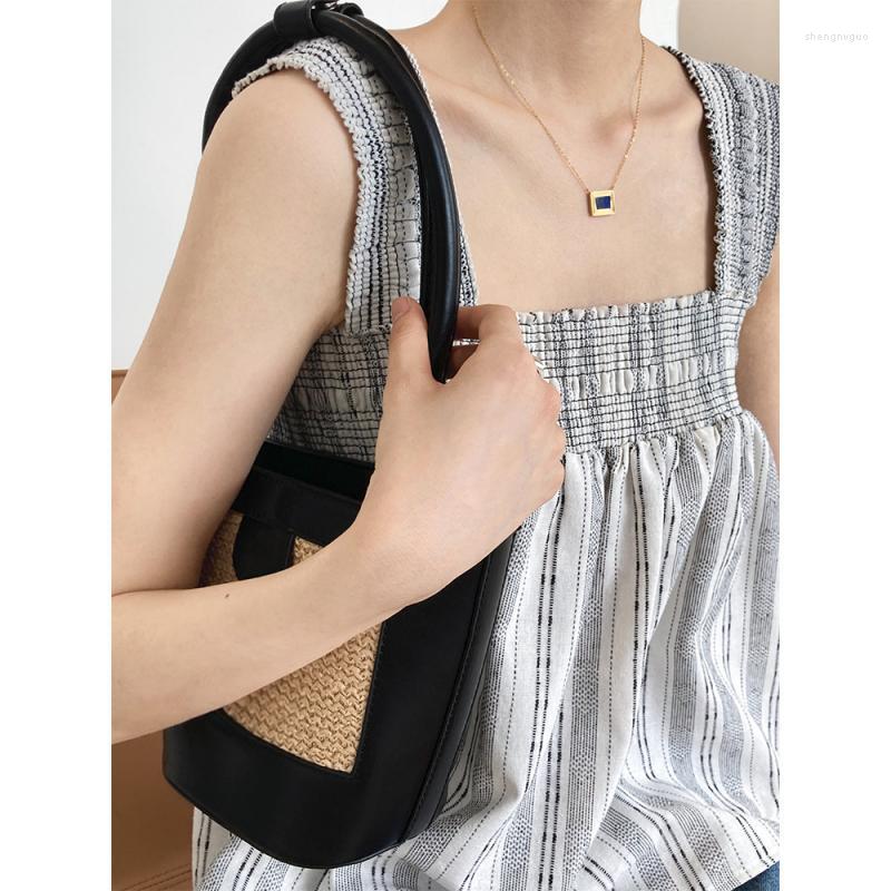Women's Tanks Summer Loose Fitting Cotton Linen Suspender Vest Women's Striped Sleeveless Doll Shirt Top Minimalist Style Girl Casual, White
Women's Tanks Summer Loose Fitting Cotton Linen Suspender Vest Women's Striped Sleeveless Doll Shirt Top Minimalist Style Girl Casual, White