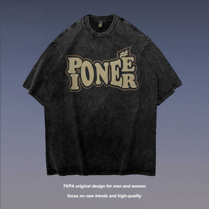 TKPA High Street Distressed Washable Letter Printing Short Sleeve T-shirt for Men and Women bf Hip Hop Loose Half Sleeve Top, 317
TKPA High Street Distressed Washable Letter Printing Short Sleeve T-shirt for Men and Women bf Hip Hop Loose Half Sleeve Top, 317