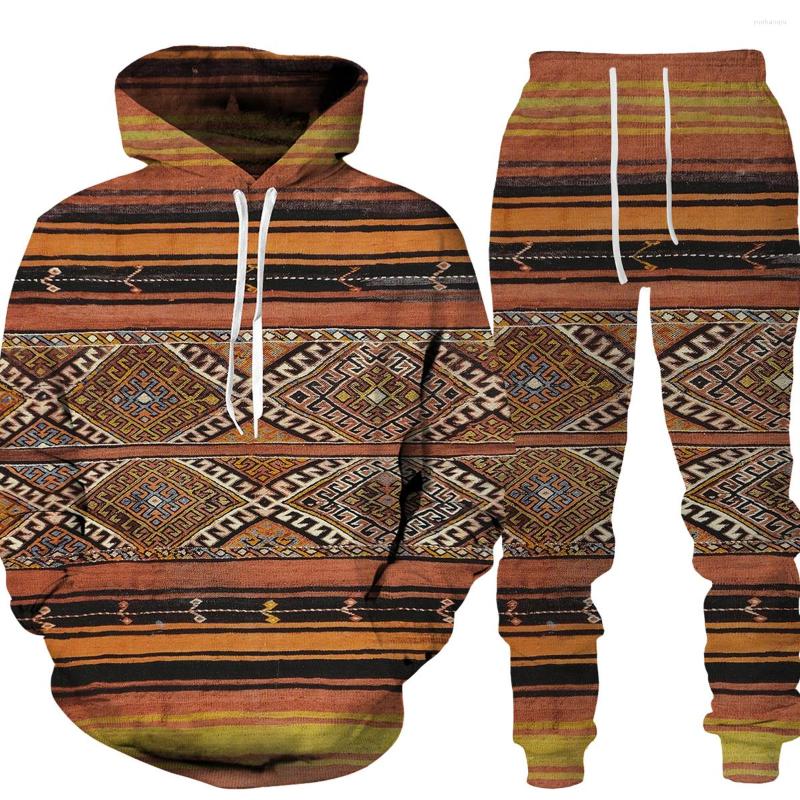 Men' Tracksuits Men Geometric Pattern Vintage Printed Hoodie Pants Tracksuit Casual Loose Full Sleeve Hoodie/Suits Harajuku Fashion, Hoodie-a
Men' Tracksuits Men Geometric Pattern Vintage Printed Hoodie Pants Tracksuit Casual Loose Full Sleeve Hoodie/Suits Harajuku Fashion, Hoodie-a