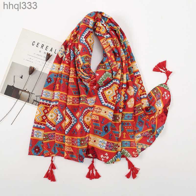 Scarf Female Spring and Autumn Sunscreen Cotton and Hemp Shawl Dual Use Summer Long Ethnic Style Beach Holiday Scarf Female, Xb874
Scarf Female Spring and Autumn Sunscreen Cotton and Hemp Shawl Dual Use Summer Long Ethnic Style Beach Holiday Scarf Female, Xb874