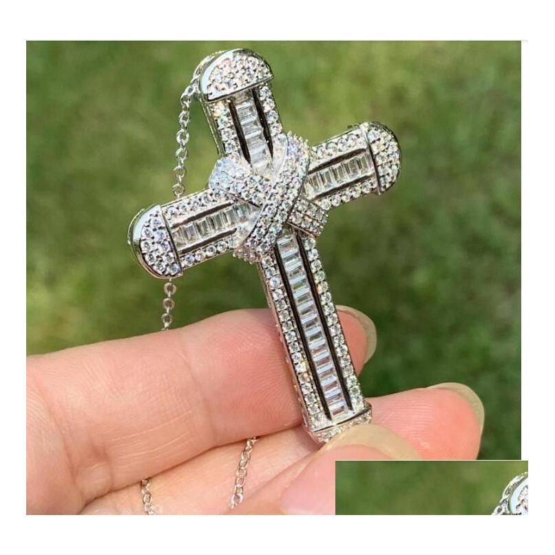 Pendant Necklaces Victoria Wieck Luxury Jewelry Real Pave White Topaz Cz Diamond Gemstones Cross Lucky Women Necklace For Party Drop Dhtkg
Pendant Necklaces Victoria Wieck Luxury Jewelry Real Pave White Topaz Cz Diamond Gemstones Cross Lucky Women Necklace For Party Drop Dhtkg