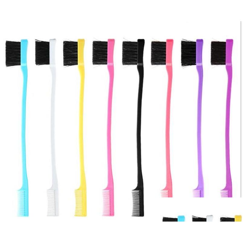 Makeup Brushes Eyebrow Brush Beauty Double Sided Edge Control Hair Comb Styling Drop Delivery Health Tools Accessories Dhi2W
Makeup Brushes Eyebrow Brush Beauty Double Sided Edge Control Hair Comb Styling Drop Delivery Health Tools Accessories Dhi2W