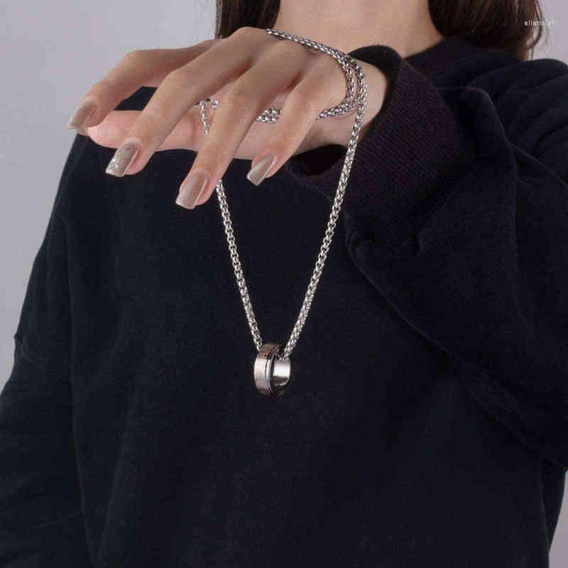 Chains Titanium Steel Hip Hop Necklace Sweater Chain Pendant Gord22