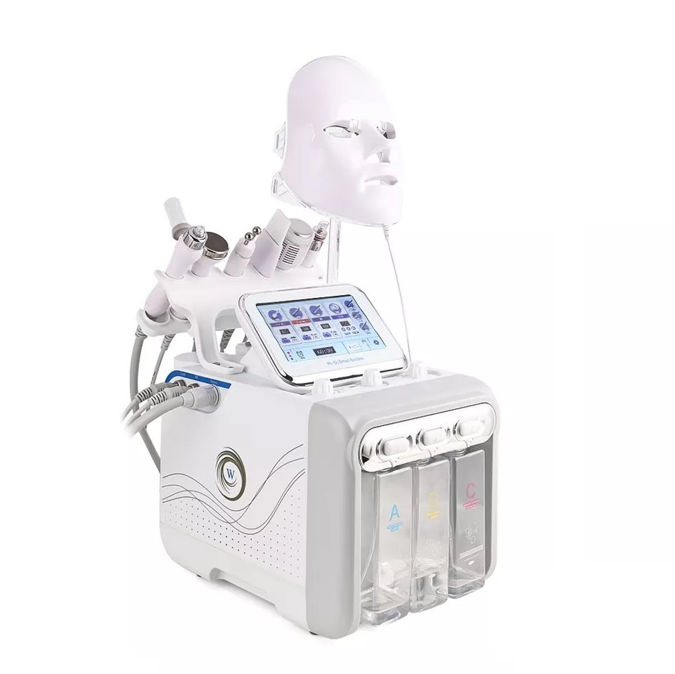 7 in1 H2-O2 Hydro Dermabrasion RF Bio-lifting Spa Facial Ance Pore Cleaner Hydrafacial Microdermabrasion Machine Skin Care Tools
7 in1 H2-O2 Hydro Dermabrasion RF Bio-lifting Spa Facial Ance Pore Cleaner Hydrafacial Microdermabrasion Machine Skin Care Tools