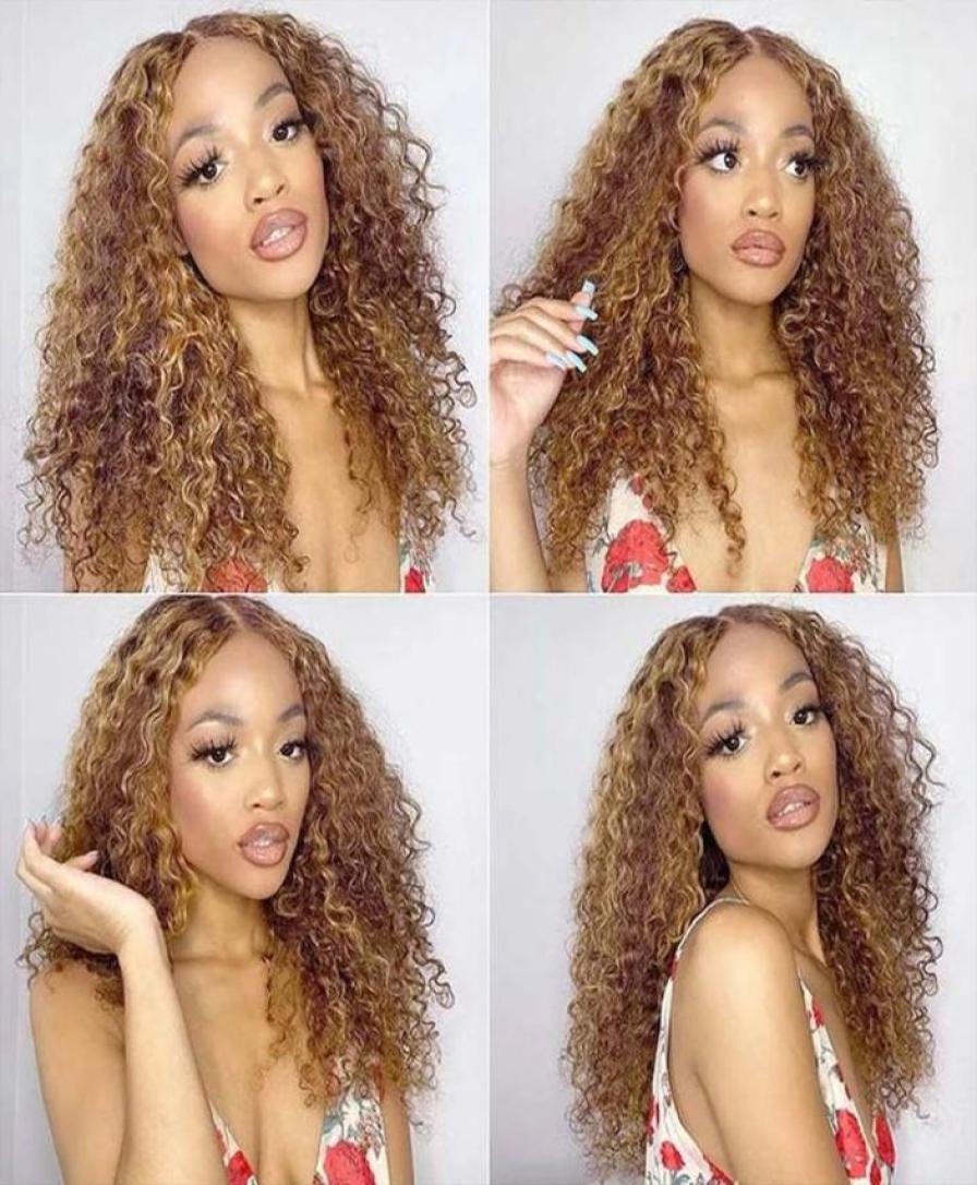 Honey Blonde Deep Curly Lace Front Wigs PrePlucked 13x4 Laces Frontal Wigs Highlight Human Hair Wig For Black Women9591349, Ombre color
Honey Blonde Deep Curly Lace Front Wigs PrePlucked 13x4 Laces Frontal Wigs Highlight Human Hair Wig For Black Women9591349, Ombre color