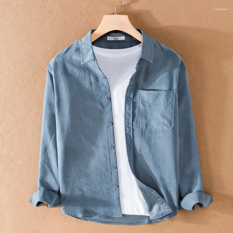 Men's Casual Shirts Suehaiwe's Brand Italy Style Long-sleeved Shirt Men Fashion Thickness Solid For Top Camisa Chemise, Blue
Men's Casual Shirts Suehaiwe's Brand Italy Style Long-sleeved Shirt Men Fashion Thickness Solid For Top Camisa Chemise, Blue