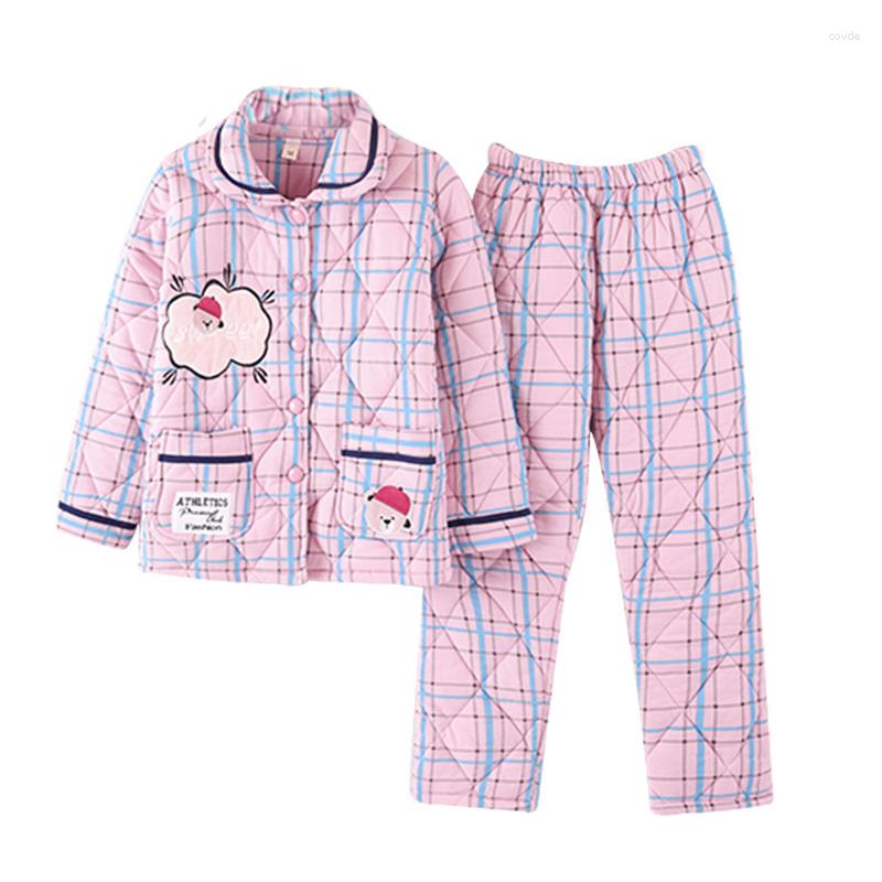 Women's Sleepwear Winter Women Pajama Sets Cotton Quilted Pants Home Suit Thicken Princess Pink Plaid Homewear Nightgown Loungewear 3XL, Bf-y514
Women's Sleepwear Winter Women Pajama Sets Cotton Quilted Pants Home Suit Thicken Princess Pink Plaid Homewear Nightgown Loungewear 3XL, Bf-y514