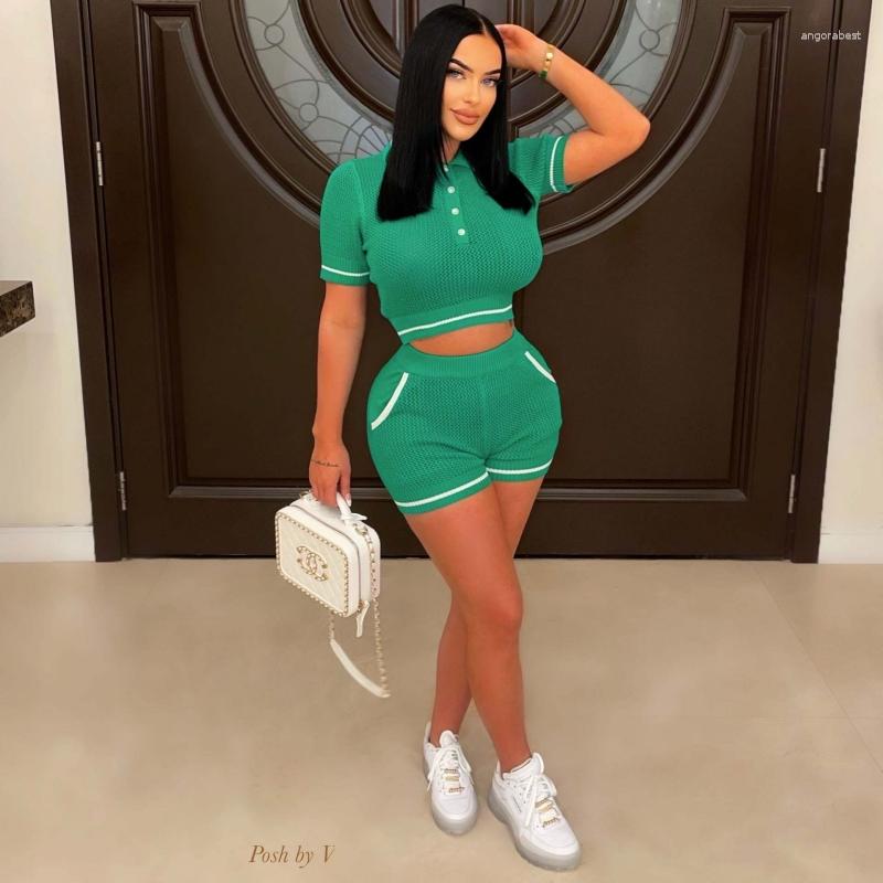 Women' Tracksuits Summer Knitting Two Piece Set Women 2023 African Solid Color Shorts Sets Shirt High Waist Mujer Matching Outfit, Sky blue
Women' Tracksuits Summer Knitting Two Piece Set Women 2023 African Solid Color Shorts Sets Shirt High Waist Mujer Matching Outfit, Sky blue