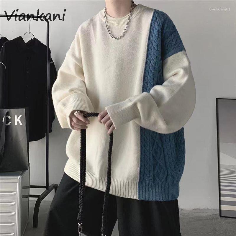 Women's Sweaters Man Stitching Twist Sweater High Quality Autumn Trend Streetwear Pullover Tops Korean Fashion Loose Design Knitted, Black
Women's Sweaters Man Stitching Twist Sweater High Quality Autumn Trend Streetwear Pullover Tops Korean Fashion Loose Design Knitted, Black