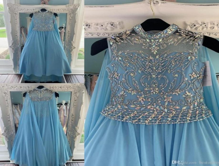 2023 Sheer Blue Chiffon Pageant Dresses for Teens with Wrap Bling Rhinestones Long Gowns for Little Girls Zipper Back Formal Party1897594, Brown
2023 Sheer Blue Chiffon Pageant Dresses for Teens with Wrap Bling Rhinestones Long Gowns for Little Girls Zipper Back Formal Party1897594, Brown