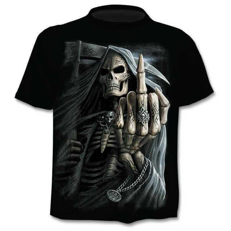 Summer Youth New Skull Demon Short Sleeve Collarless Casual Pullover Sports 3D T-shirt, Txu-0634
Summer Youth New Skull Demon Short Sleeve Collarless Casual Pullover Sports 3D T-shirt, Txu-0634