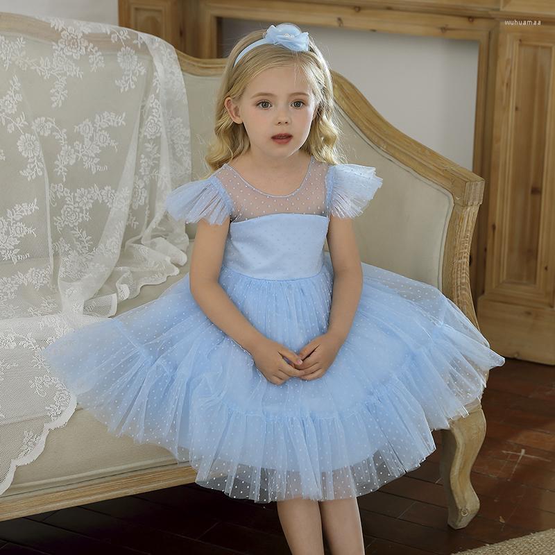Girl Dresses Polka-dots Princess Girls Dress Tutu Flower Kids For Wedding Evening Fromal Gown Tulle Party Children Clothing, White
Girl Dresses Polka-dots Princess Girls Dress Tutu Flower Kids For Wedding Evening Fromal Gown Tulle Party Children Clothing, White