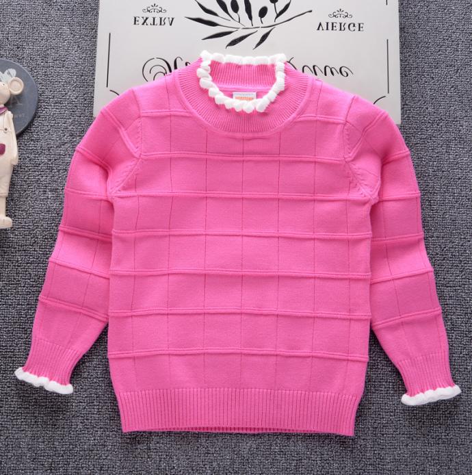 Girls Sweater Solid color Baby Pullover Plaid Kids Clothes 2018 Autumn Winter New Children Princess Sweaters School Clothing8251201, Red
Girls Sweater Solid color Baby Pullover Plaid Kids Clothes 2018 Autumn Winter New Children Princess Sweaters School Clothing8251201, Red