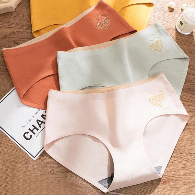 Women's Panties Women Sexy Soft Mid Waist Love Heart Print Solid Color Cotton Underwear Briefs, Light blue
Women's Panties Women Sexy Soft Mid Waist Love Heart Print Solid Color Cotton Underwear Briefs, Light blue