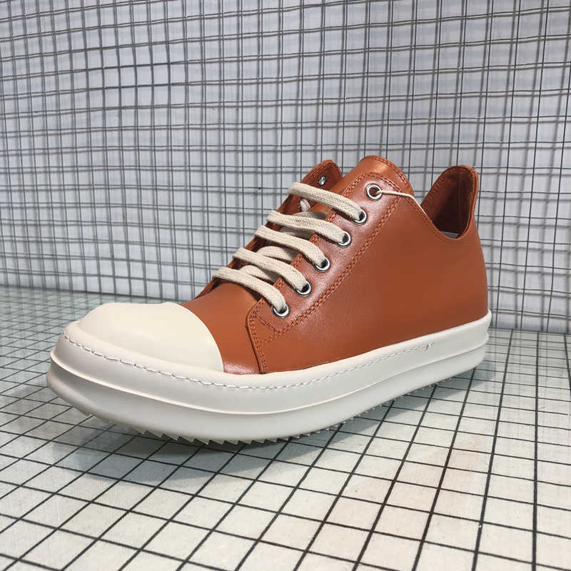 rick RO Shoes Men's Genuine Leather Low Top Shoes Upgrade Edition Milk Fragrance Thick Sole Fashion Brand Strap Casual Versatile Street Couple Board Shoes Women, Creamy-white
rick RO Shoes Men's Genuine Leather Low Top Shoes Upgrade Edition Milk Fragrance Thick Sole Fashion Brand Strap Casual Versatile Street Couple Board Shoes Women, Creamy-white