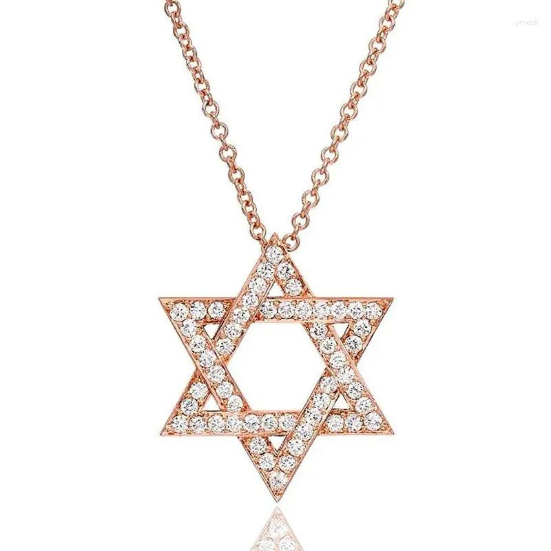 Pendant Necklaces Trendy Six-pointed Star Necklace For Women Shiny Crystal Zircon Delicate Daily Wearable Female Jewelry
Pendant Necklaces Trendy Six-pointed Star Necklace For Women Shiny Crystal Zircon Delicate Daily Wearable Female Jewelry