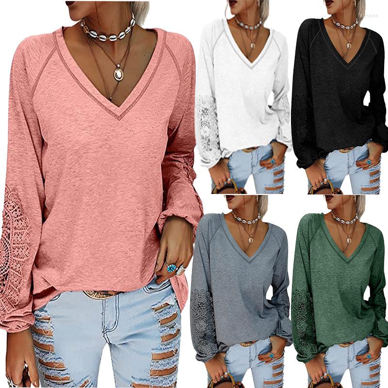 Women' T Shirts Spring Fashion Cotton T-Shirt Autumn Women V-Neck Loose Simple Purple Tshirt Long Sleeve Ladies Green Cozy Top Camisas Y, Black
Women' T Shirts Spring Fashion Cotton T-Shirt Autumn Women V-Neck Loose Simple Purple Tshirt Long Sleeve Ladies Green Cozy Top Camisas Y, Black