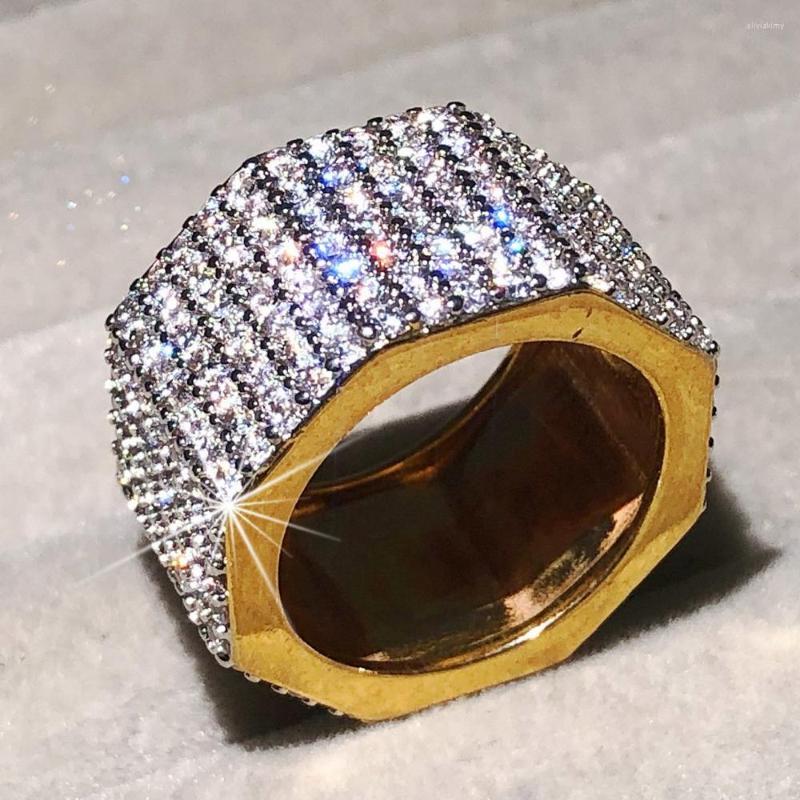 Cluster Rings Hip Hop Jewelry Real 925 Silver For Women Men Octagonal Nut Cocktail Finger Shine Tiles Seven Rows 420pcs Stone GOLD Ring
Cluster Rings Hip Hop Jewelry Real 925 Silver For Women Men Octagonal Nut Cocktail Finger Shine Tiles Seven Rows 420pcs Stone GOLD Ring