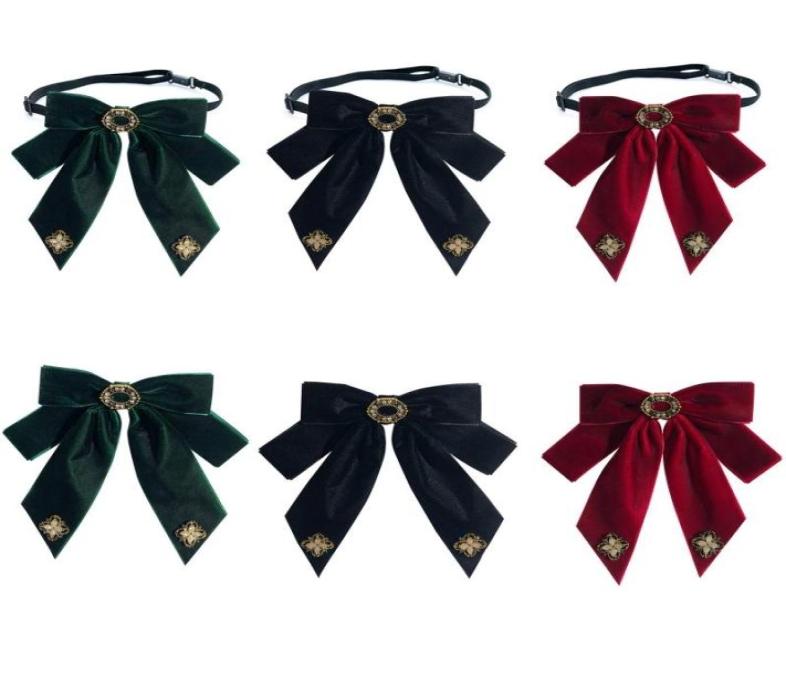Neck Ties L21E Women Retro Velvet Bow Tie Brooch Flower Rhinestone Double Layer Bowknot Shirt Blouse Collar Pin Lolita Jewelry Nec2574790
Neck Ties L21E Women Retro Velvet Bow Tie Brooch Flower Rhinestone Double Layer Bowknot Shirt Blouse Collar Pin Lolita Jewelry Nec2574790