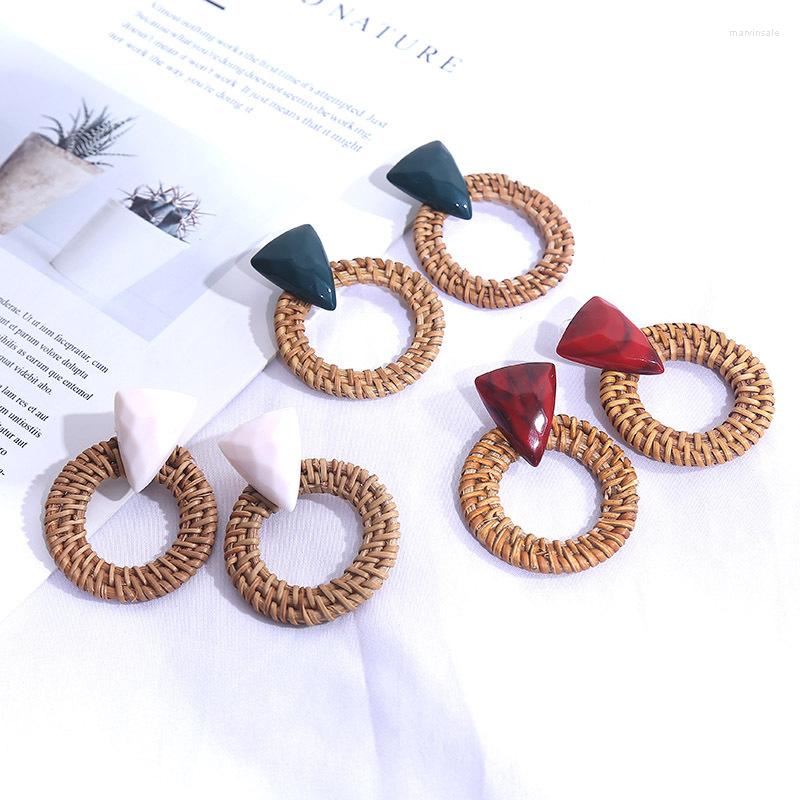 Dangle Earrings Multiple Korea Handmade Wooden Straw Weave Rattan Vine Braid Drop Fashion Geometric Vintage Long
Dangle Earrings Multiple Korea Handmade Wooden Straw Weave Rattan Vine Braid Drop Fashion Geometric Vintage Long