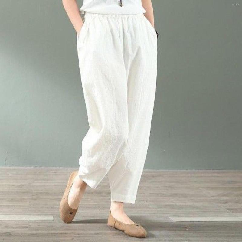 Women's Pants Cotton Harem Women's Summer Korean Fashion Thin Loose Large Size Slim Monochrome Nine-point Casual Straight, Beige
Women's Pants Cotton Harem Women's Summer Korean Fashion Thin Loose Large Size Slim Monochrome Nine-point Casual Straight, Beige