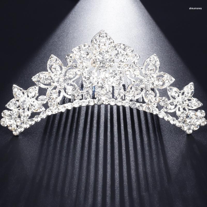 Hair Clips Shiny Rhinestone Crystal HairCombs Women Girls Love Wedding Flower Jewelry Silver Color Metal Crown Princess Comb
Hair Clips Shiny Rhinestone Crystal HairCombs Women Girls Love Wedding Flower Jewelry Silver Color Metal Crown Princess Comb