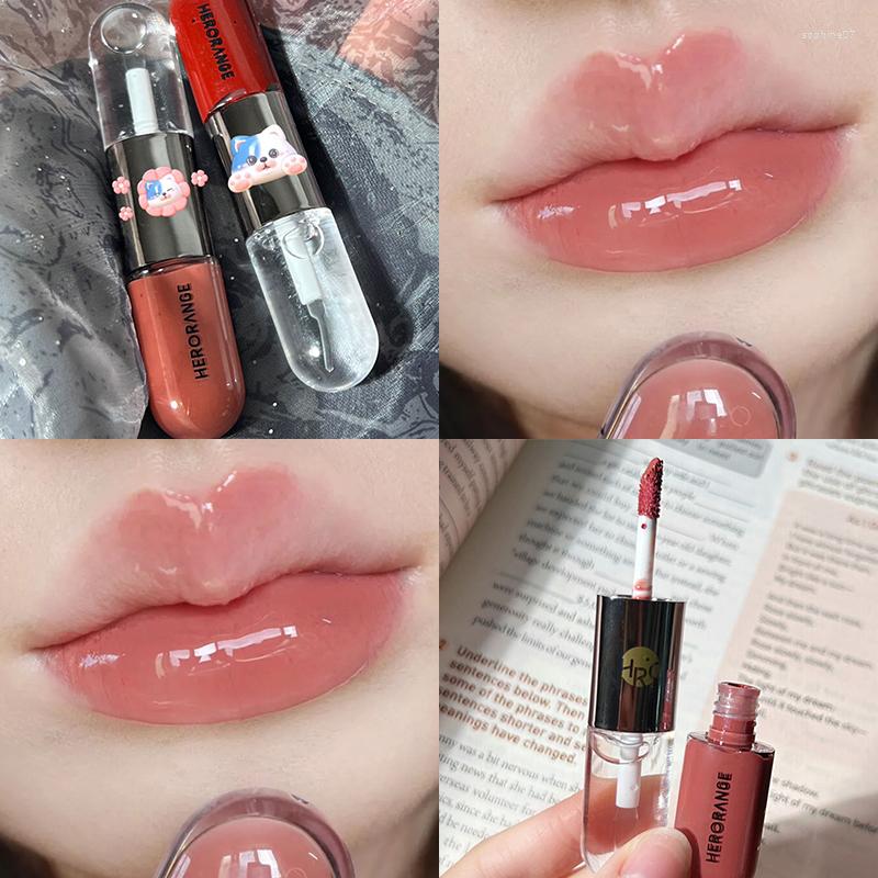 Lip Gloss 1pcs Double-headed Mirror Glaze Waterproof Transparent Jelly Liquid Lipstick Lasting Watery Womon Makeup Cosmetics, 08
Lip Gloss 1pcs Double-headed Mirror Glaze Waterproof Transparent Jelly Liquid Lipstick Lasting Watery Womon Makeup Cosmetics, 08