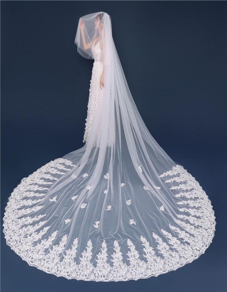 Selling Bridal Veils 2019 Real Image Sheer Tulle Two Layers Long Veil With Comb Three Meters Wedding Veils Custom Made4504175, Ivory
Selling Bridal Veils 2019 Real Image Sheer Tulle Two Layers Long Veil With Comb Three Meters Wedding Veils Custom Made4504175, Ivory