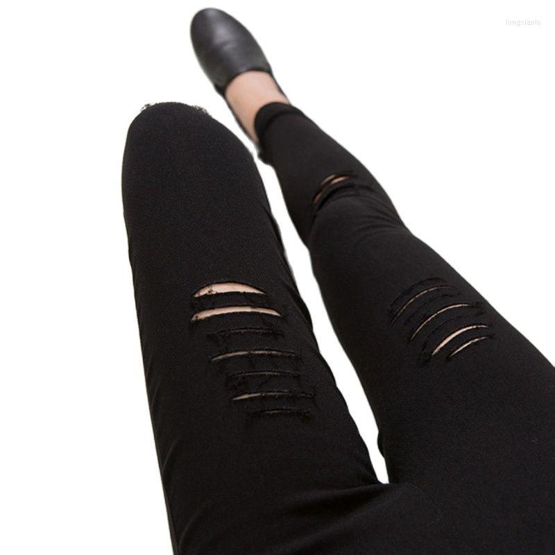 Women' Pants 2023 Ladies Ripped Hole Size XL Skinny Pencil Spring Autumn Sexy Slim Fitted Leggings Cotton Blend Pant, Black 1
Women' Pants 2023 Ladies Ripped Hole Size XL Skinny Pencil Spring Autumn Sexy Slim Fitted Leggings Cotton Blend Pant, Black 1